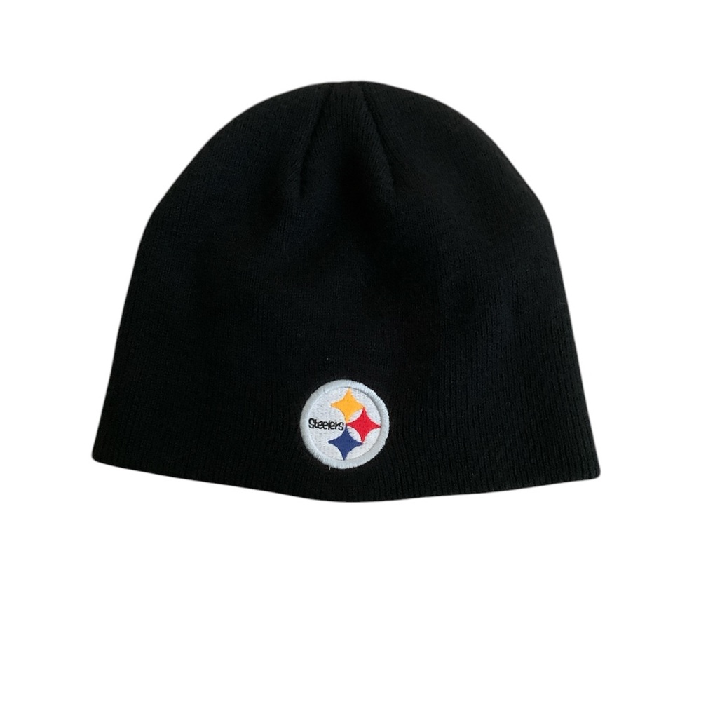 Pittsburgh Steelers Black and gold Knit Hat beanie youth